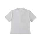 Bodycon Short Sleeve Polo Shirt