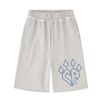 Unisex Raw Edge Fleece Shorts