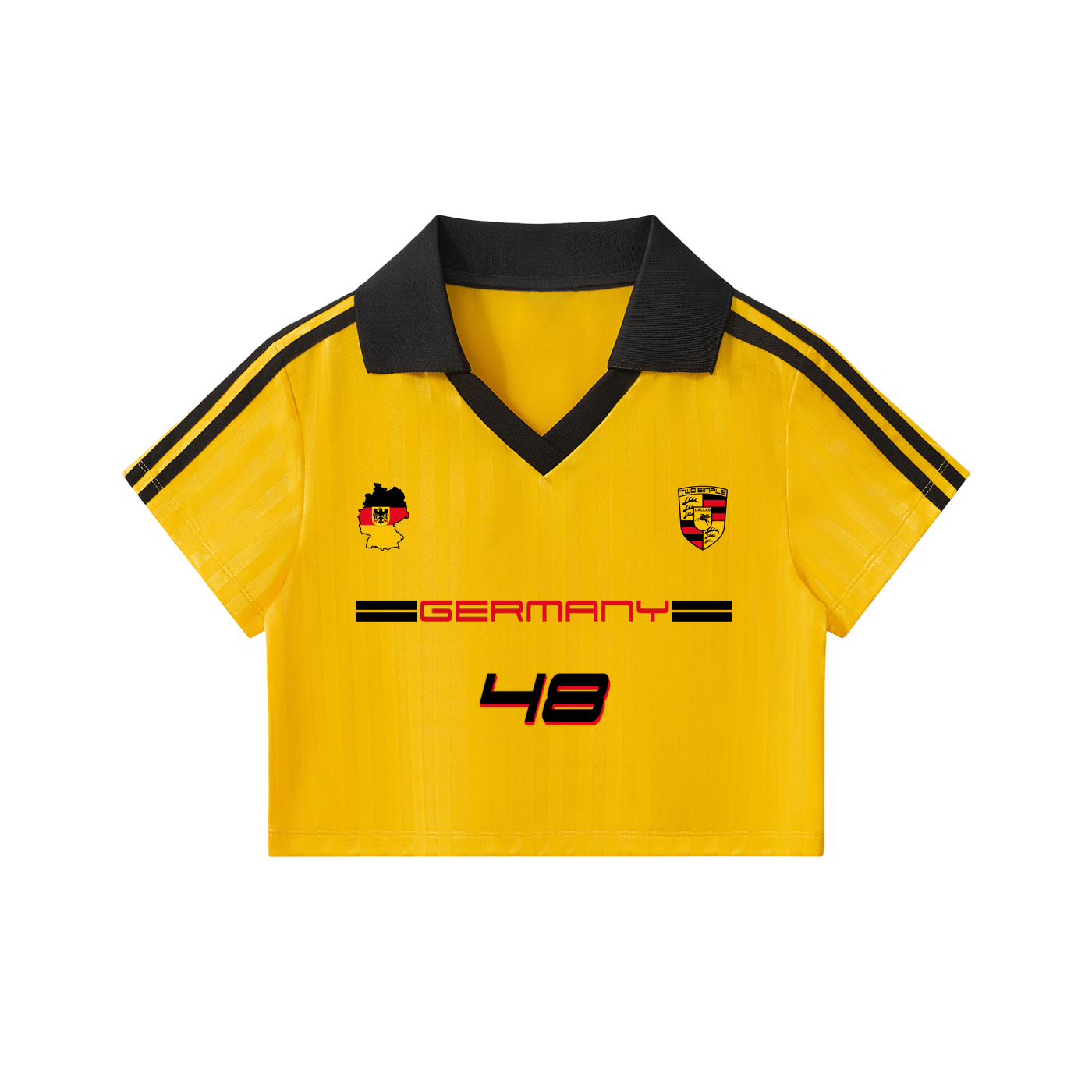 WC 2026 CROPPED JERSEY - WOMENS 'GER' image 0