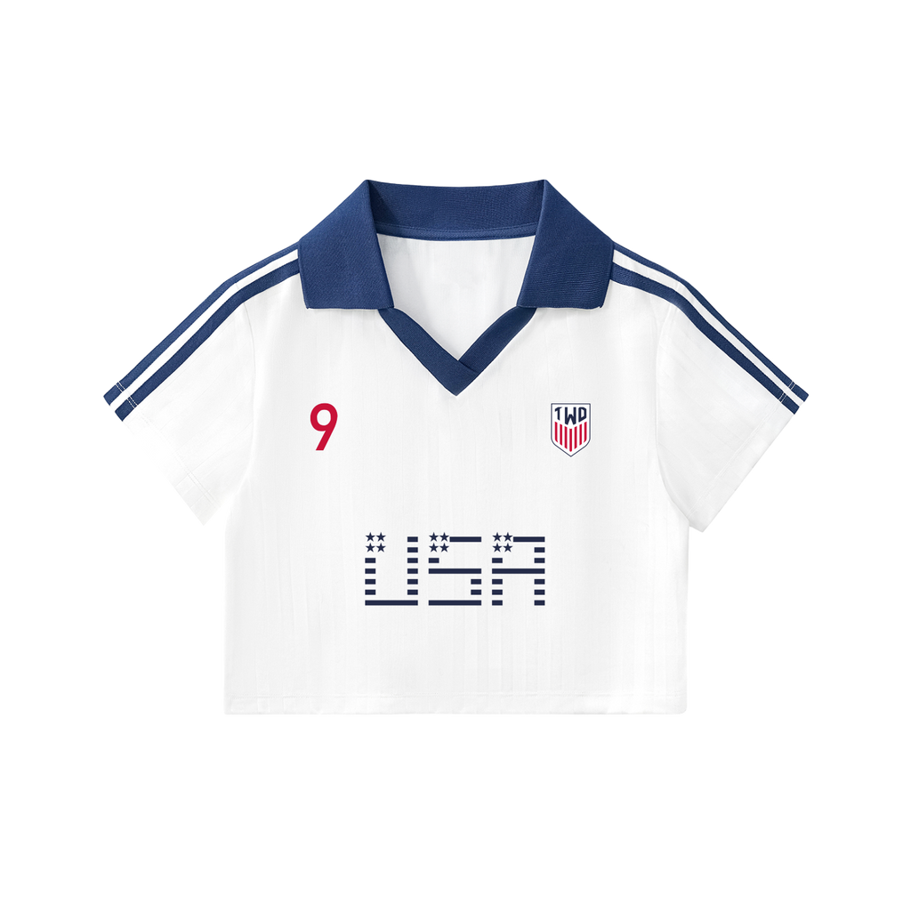 WC 2026 CROPPED JERSEY - WOMENS 'USA - Home' image 0