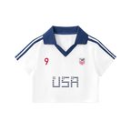 WC 2026 CROPPED JERSEY - WOMENS 'USA - Home' image 0