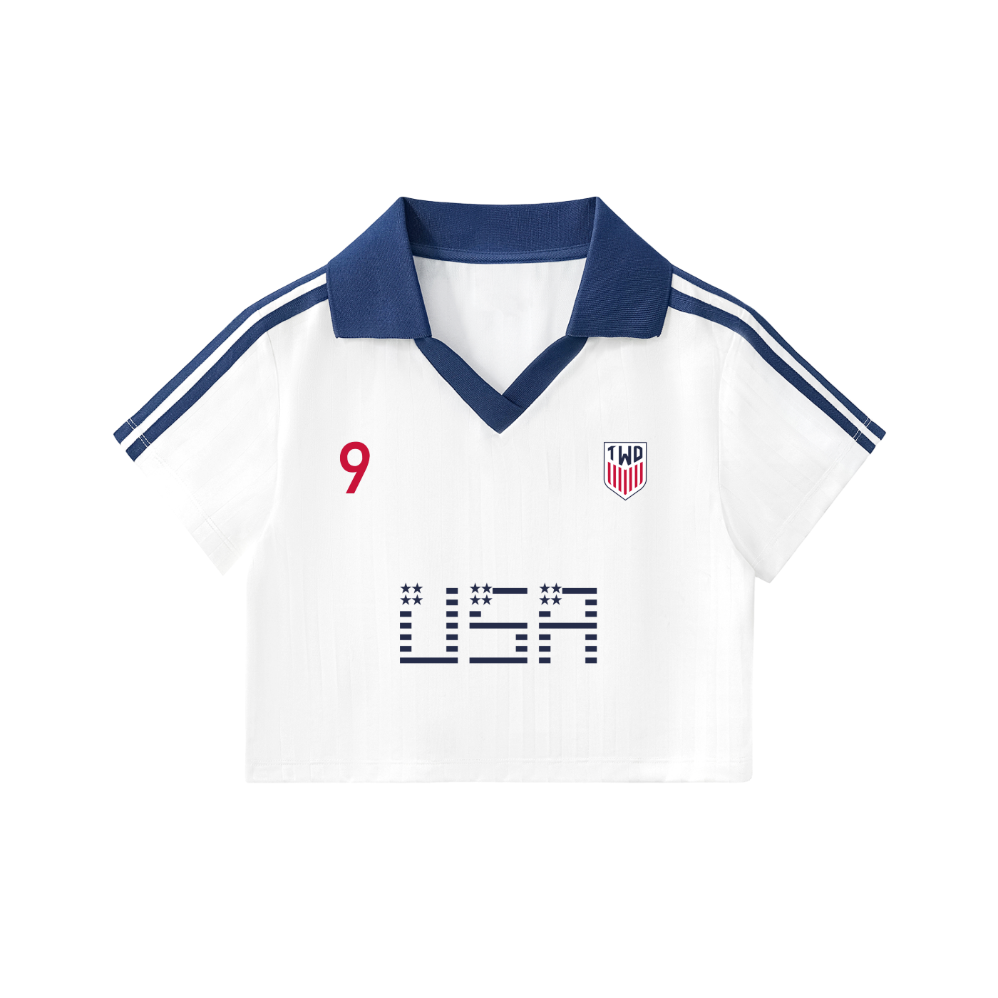 WC 2026 CROPPED JERSEY - WOMENS 'USA - Home' image 0