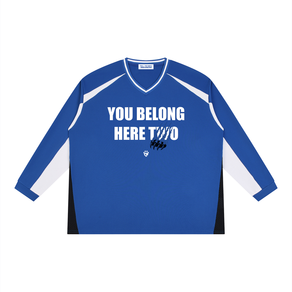 Unisex Color Block Long Sleeve Jersey