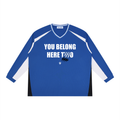 Unisex Color Block Long Sleeve Jersey