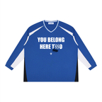Unisex Color Block Long Sleeve Jersey