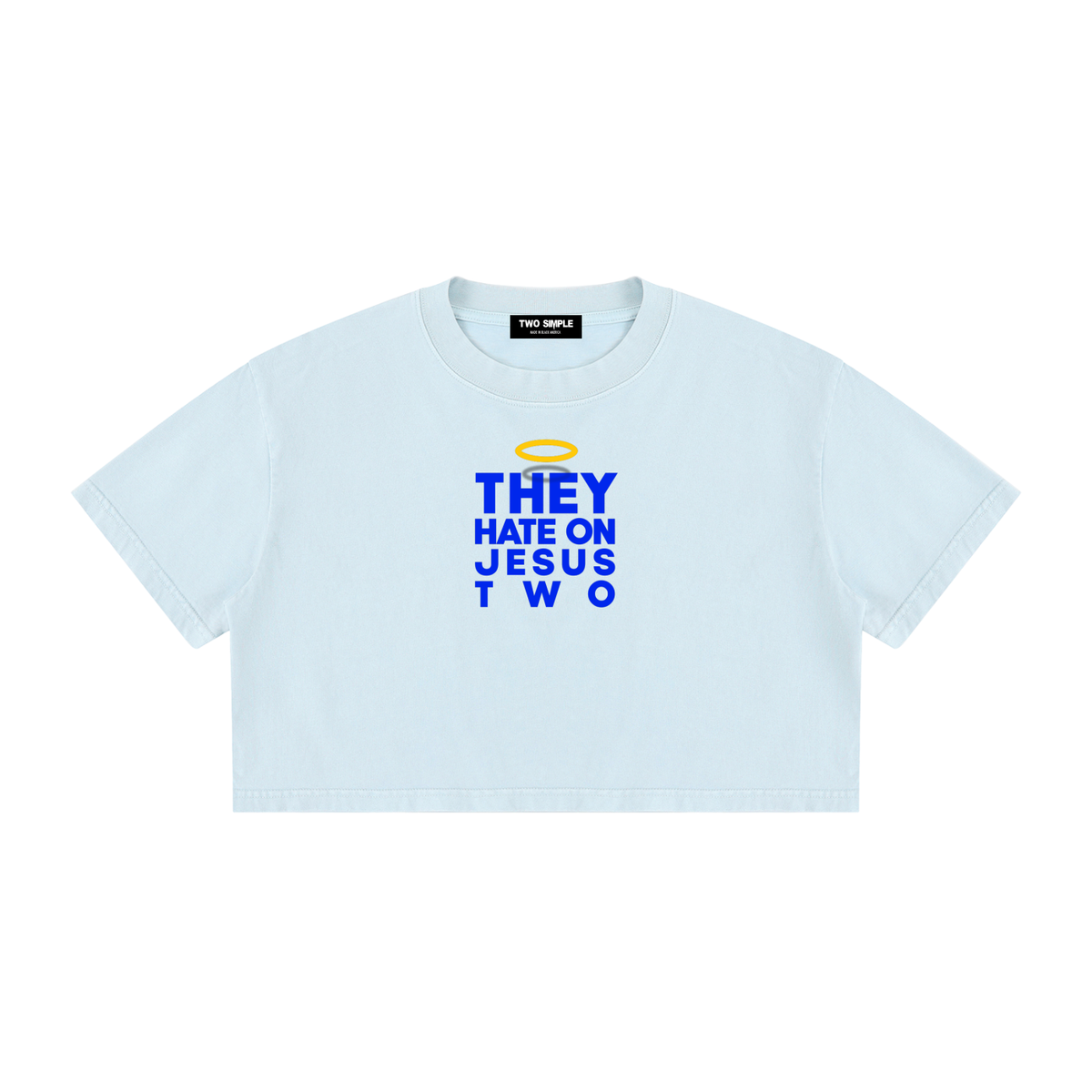 JESUS HATE CROP TEE