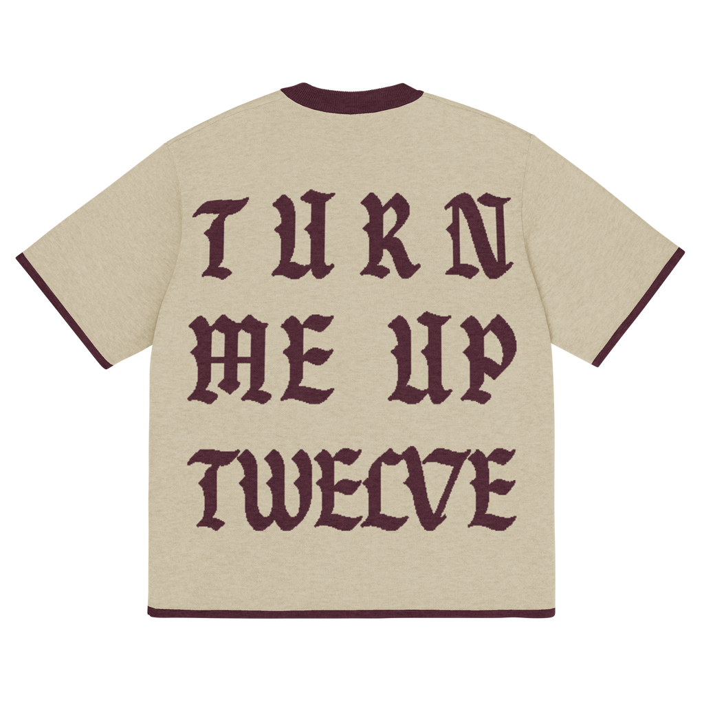 TURN ME UP KNITTED TEE image 8