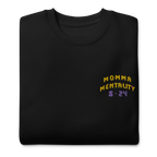 MOMMA MENTALITY SWEATSHIRT BLK image 3