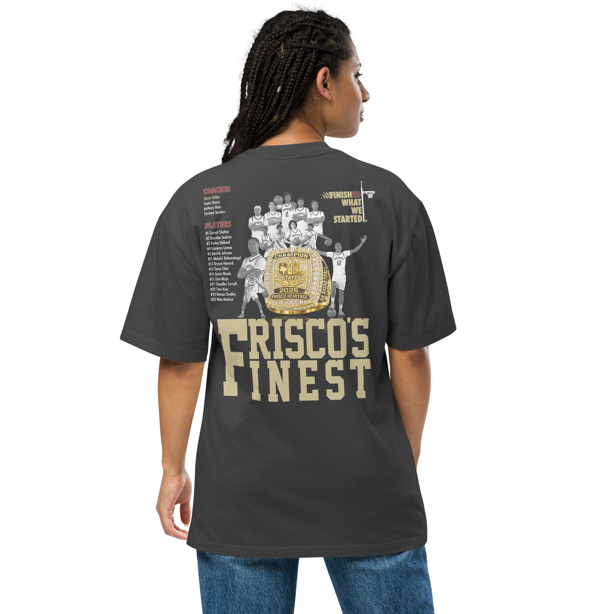STATE CHAMPS TEE 'OFFICIAL' oversized image 6