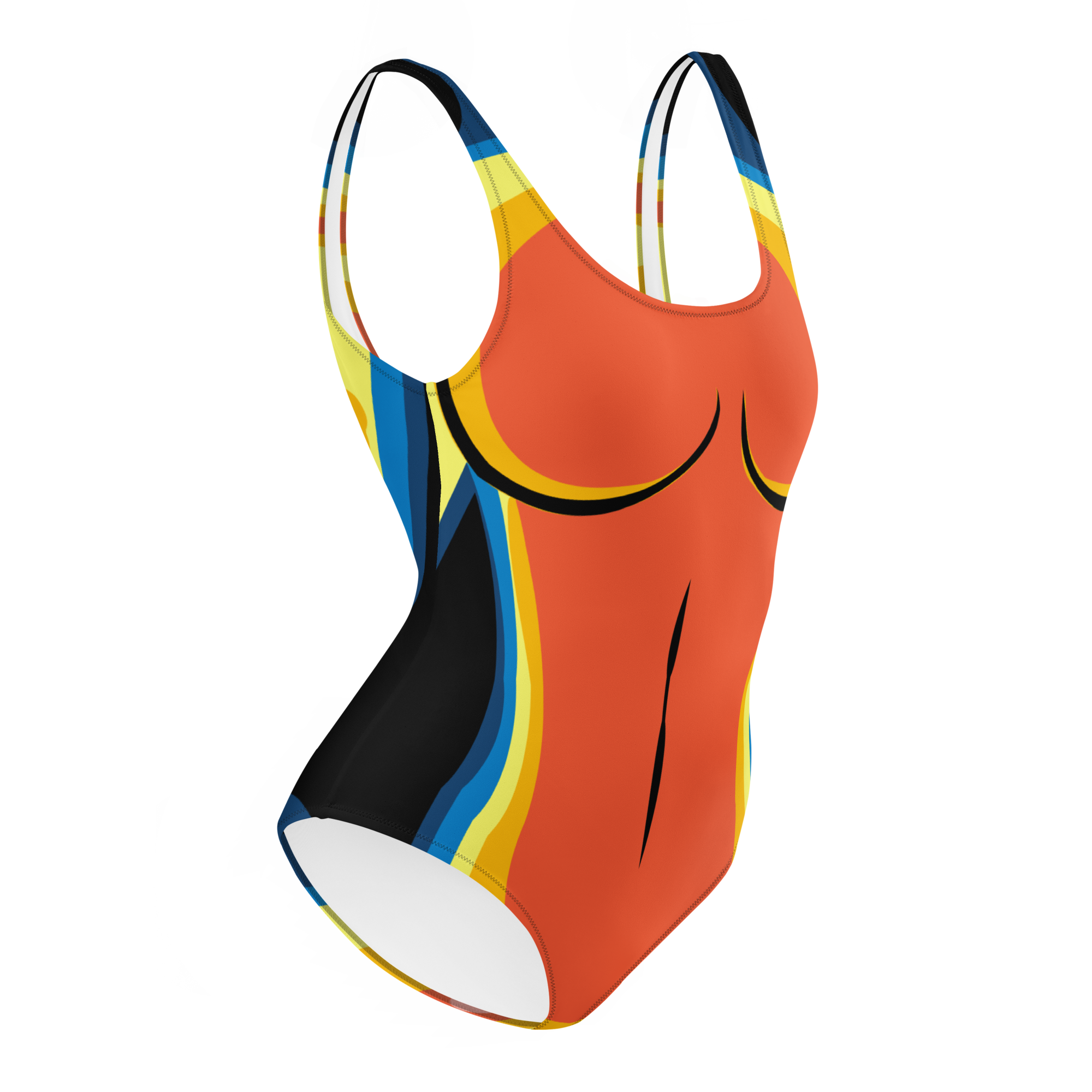 HOT STUFF ONE-PIECE SWIMSUIT image 2