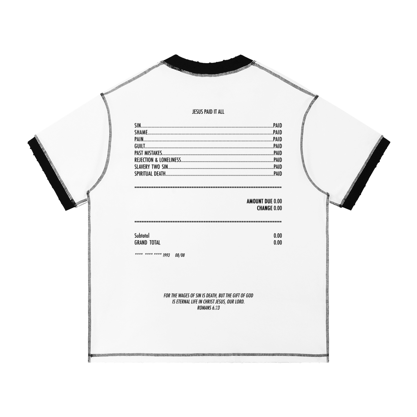 RECEIPT TEE image 0