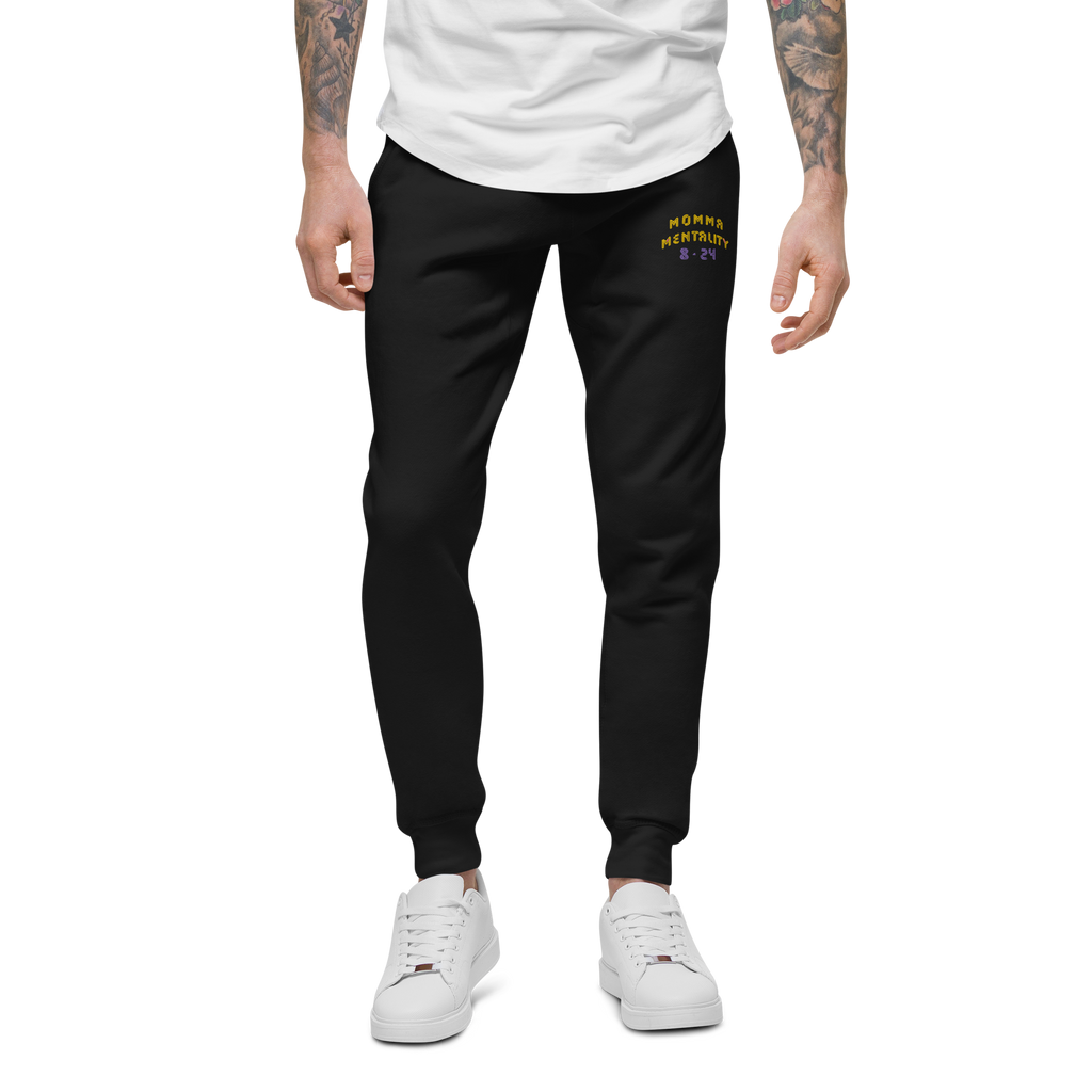 MOMMA MENTALITY SWEATS BLK image 3
