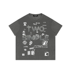 DOODLE TAPE SHEER TEE