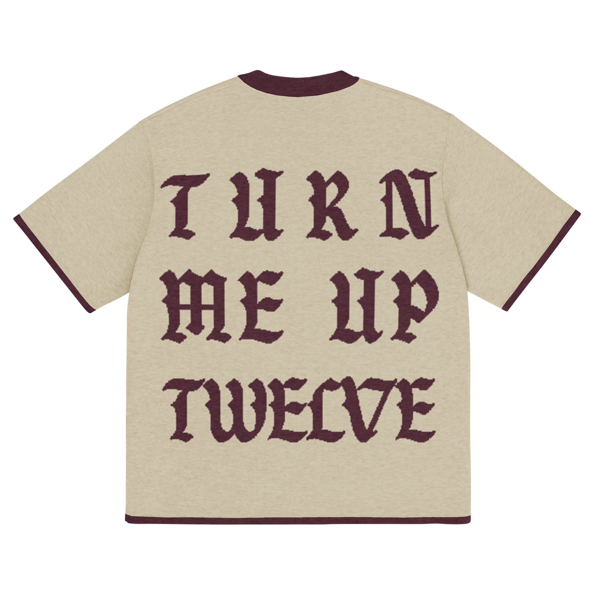 TURN ME UP KNITTED TEE image 0
