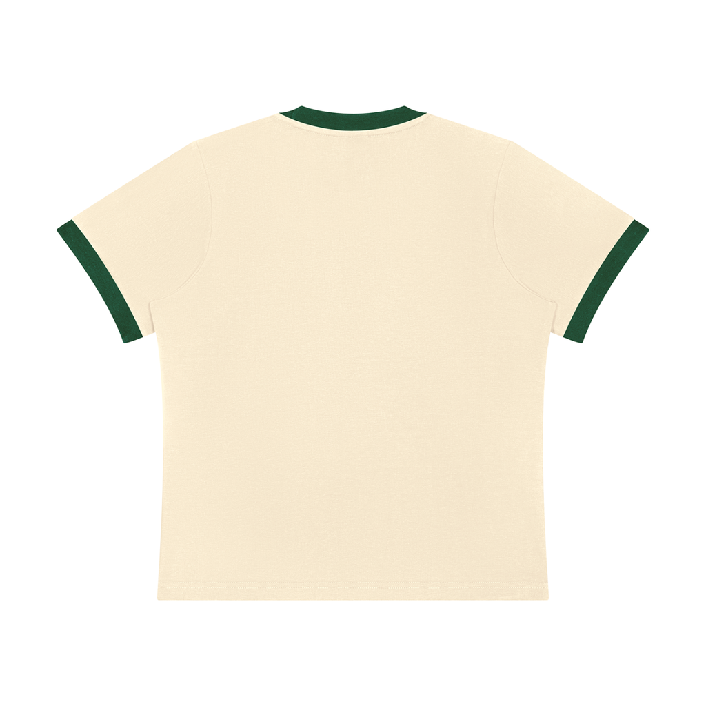 MY KING 'WOMENS' RINGER TEE by FIELD