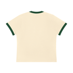 MY KING 'WOMENS' RINGER TEE by FIELD