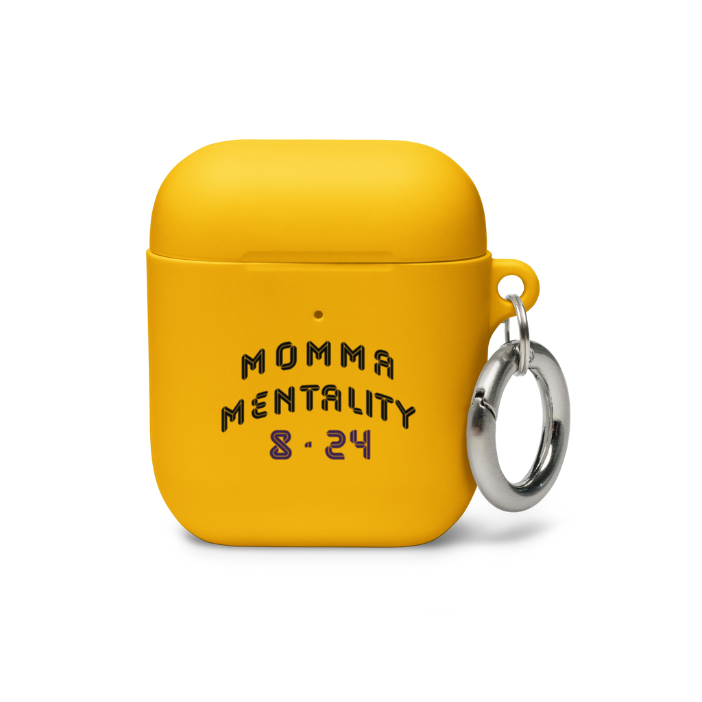 MOMMA MENTALITY RUBBER AIRPOD CASE image 0