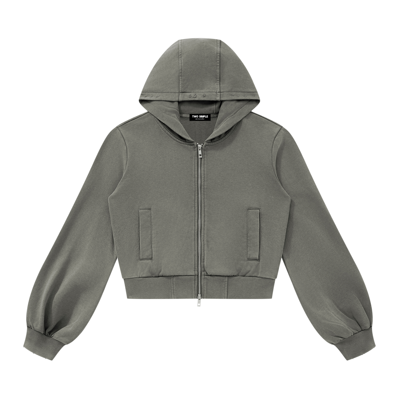 Women’s Vintage Wash Full Zip Hoodie