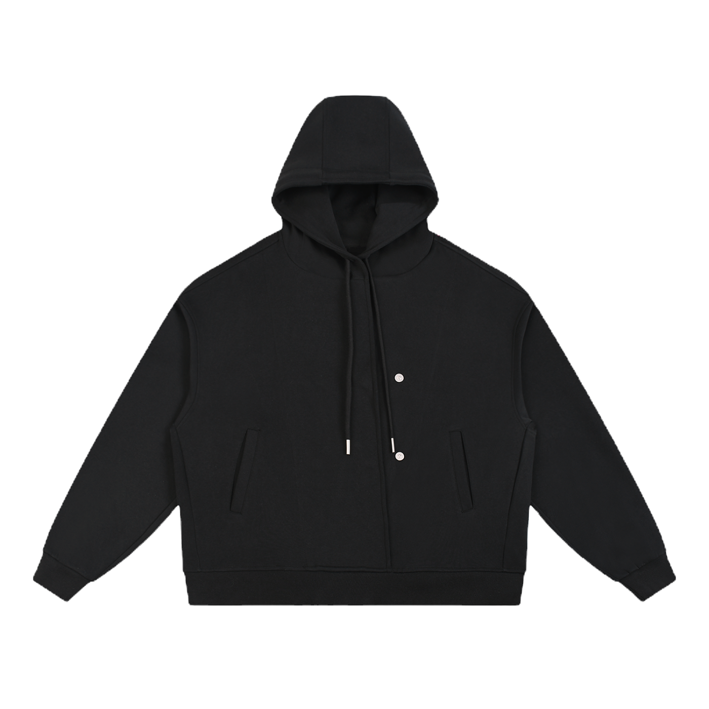 FOLDED CLOTHES HOODIE 'OBSIDIAN' image 0