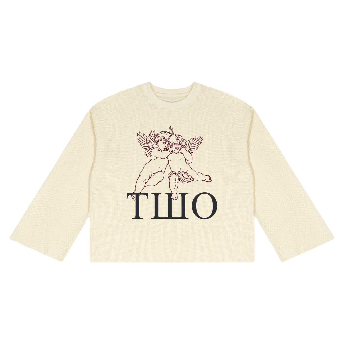 ANGEL WAFFLE TEE image 0