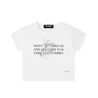 DALLAS HEAD CROP TEE