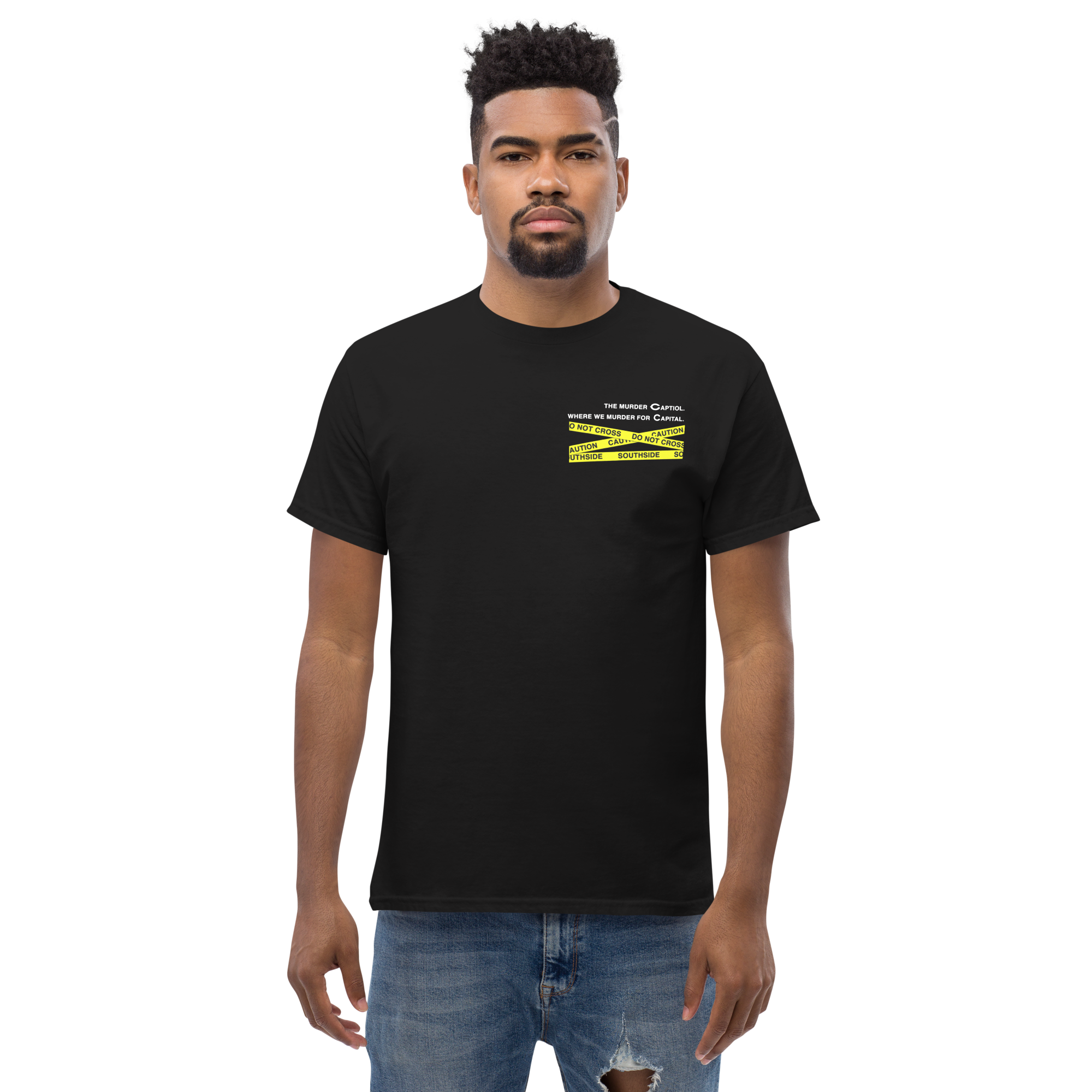 CAUTION TEE image 1