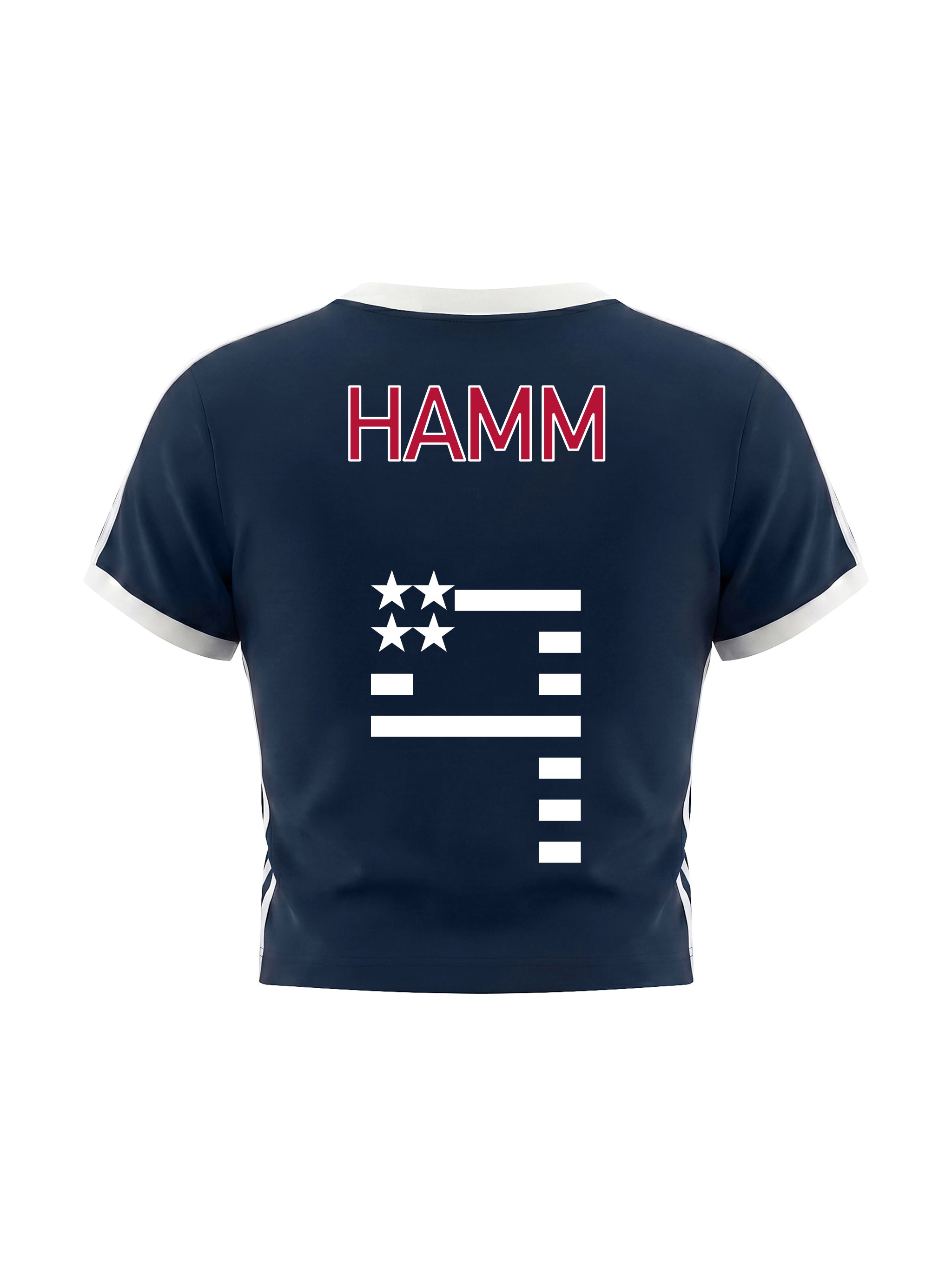 WC 2026 CROPPED JERSEY TEE - WOMENS 'USA' – Two Simple Clothing