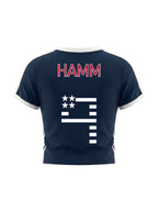 WC 2026 CROPPED JERSEY TEE - WOMENS 'USA' image 3