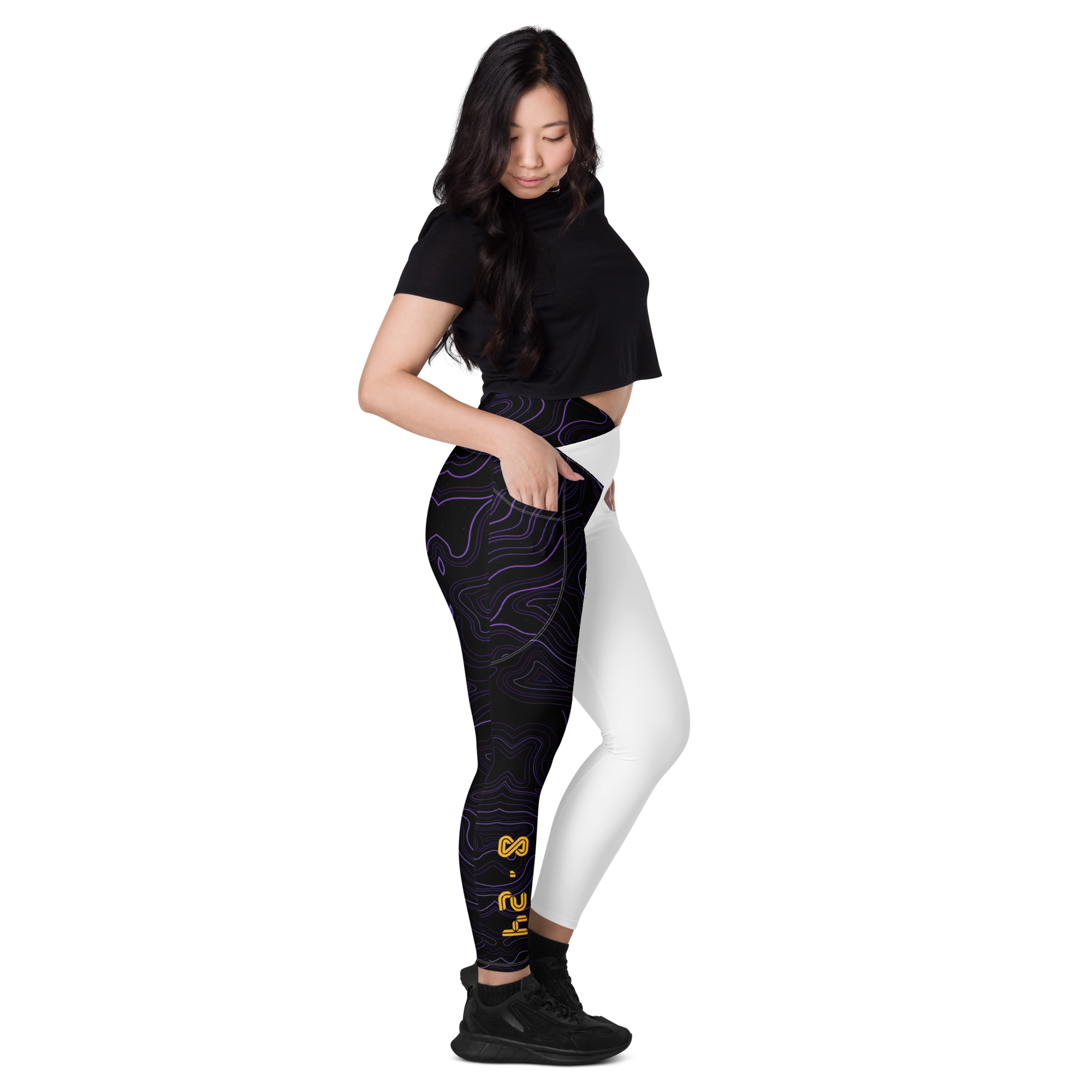 MOMMA MENTALITY CROSSOVER LEGGINS image 5