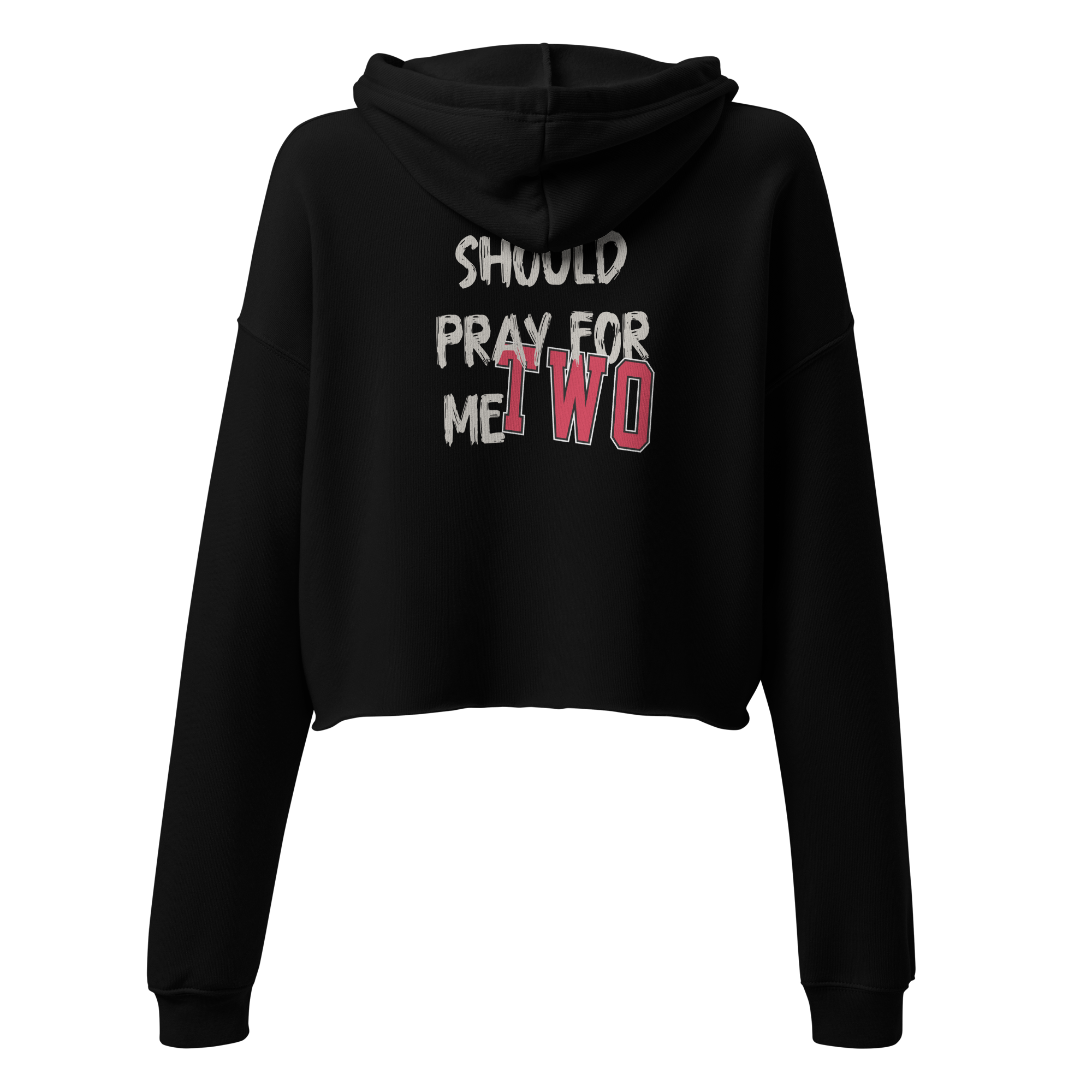 PRAYING CROP HOODIE image 3