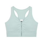 Women’s Cropped Zip Yoga Sports Bra