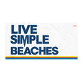 TWO SWIM BEACH TOWEL image 0