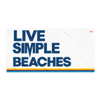TWO SWIM BEACH TOWEL image 0