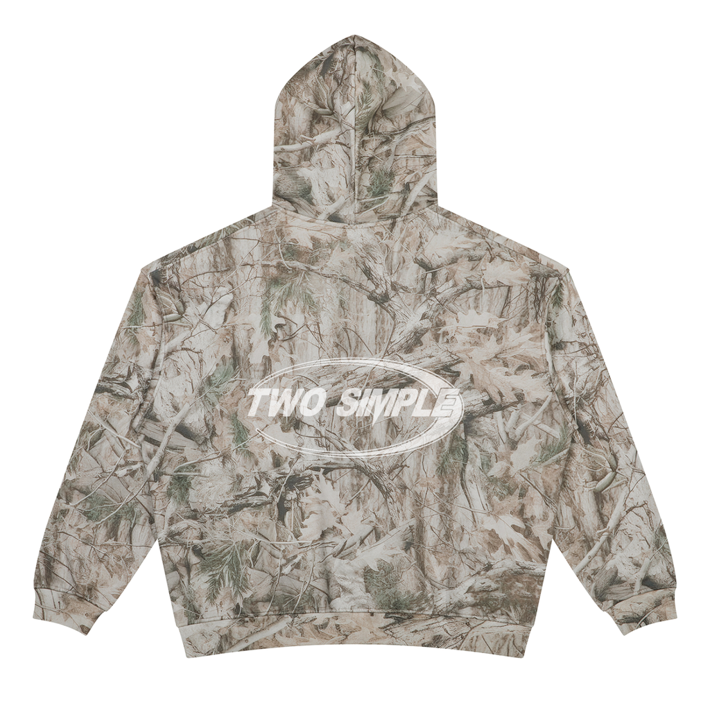 CAMO SWOOSH HOODIE