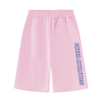 Unisex Raw Edge Fleece Shorts