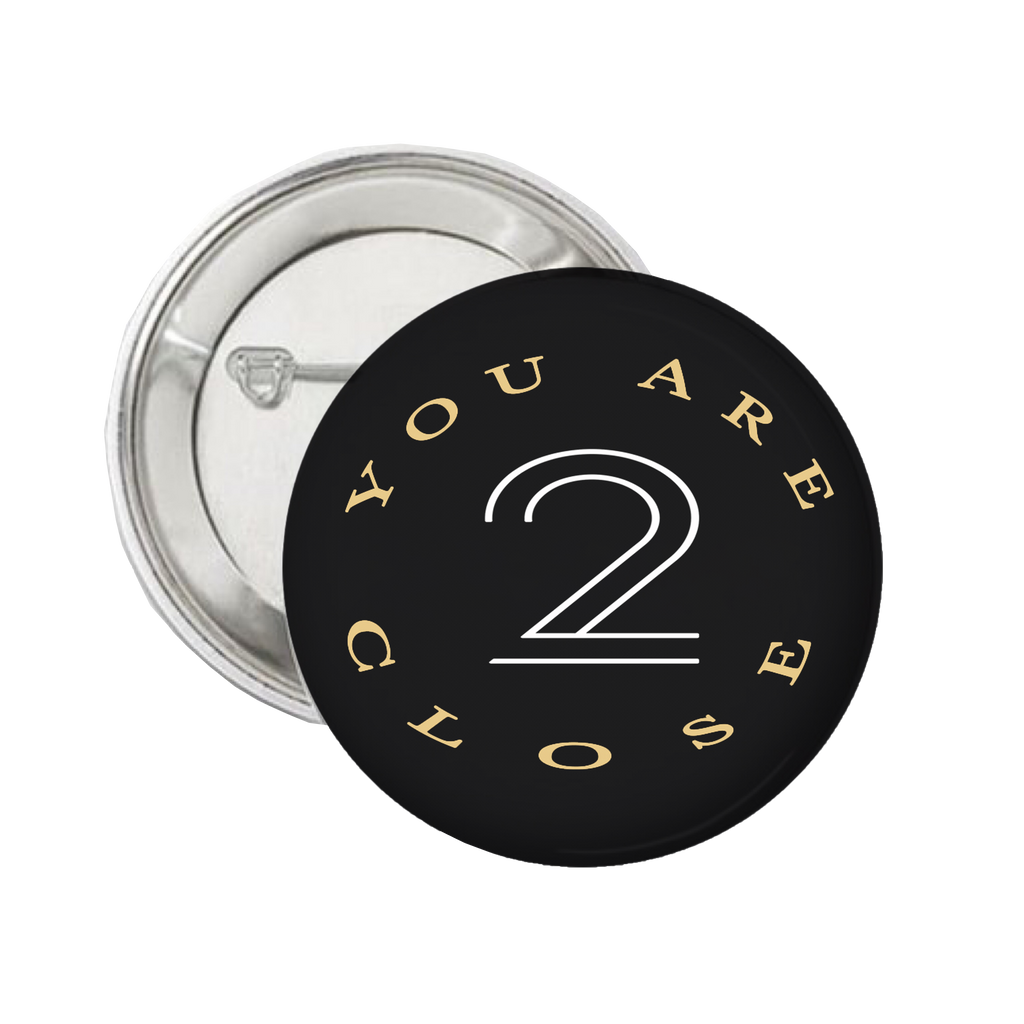 TWO SIMPLE BUTTON PINS image 1