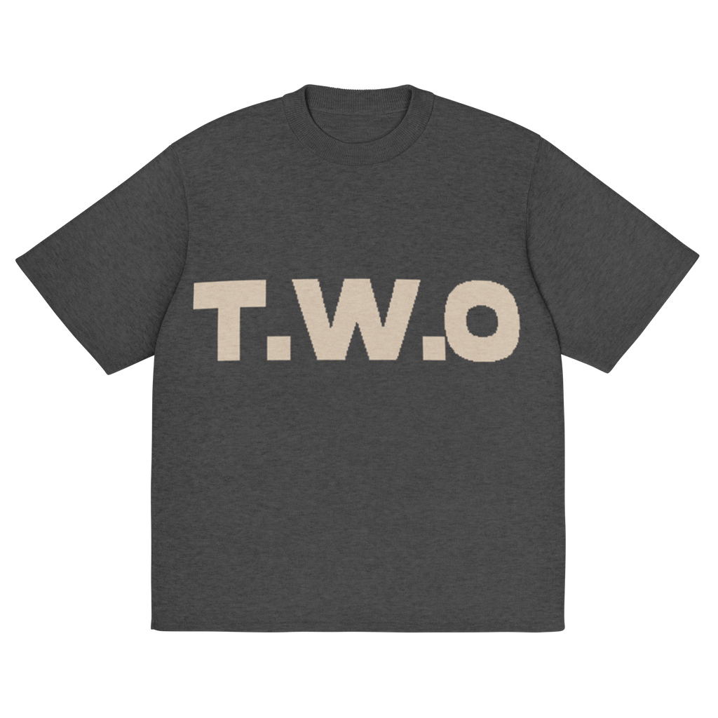 T.W.O KNITTED TEE image 0