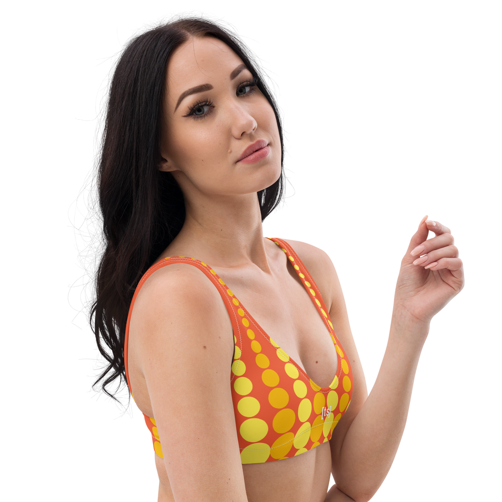SUNNY SPOT HIGH-WAITED BIKINI (TOP) image 6