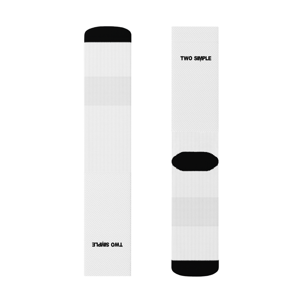 TWO SIMPLE CREW SOCKS image 1