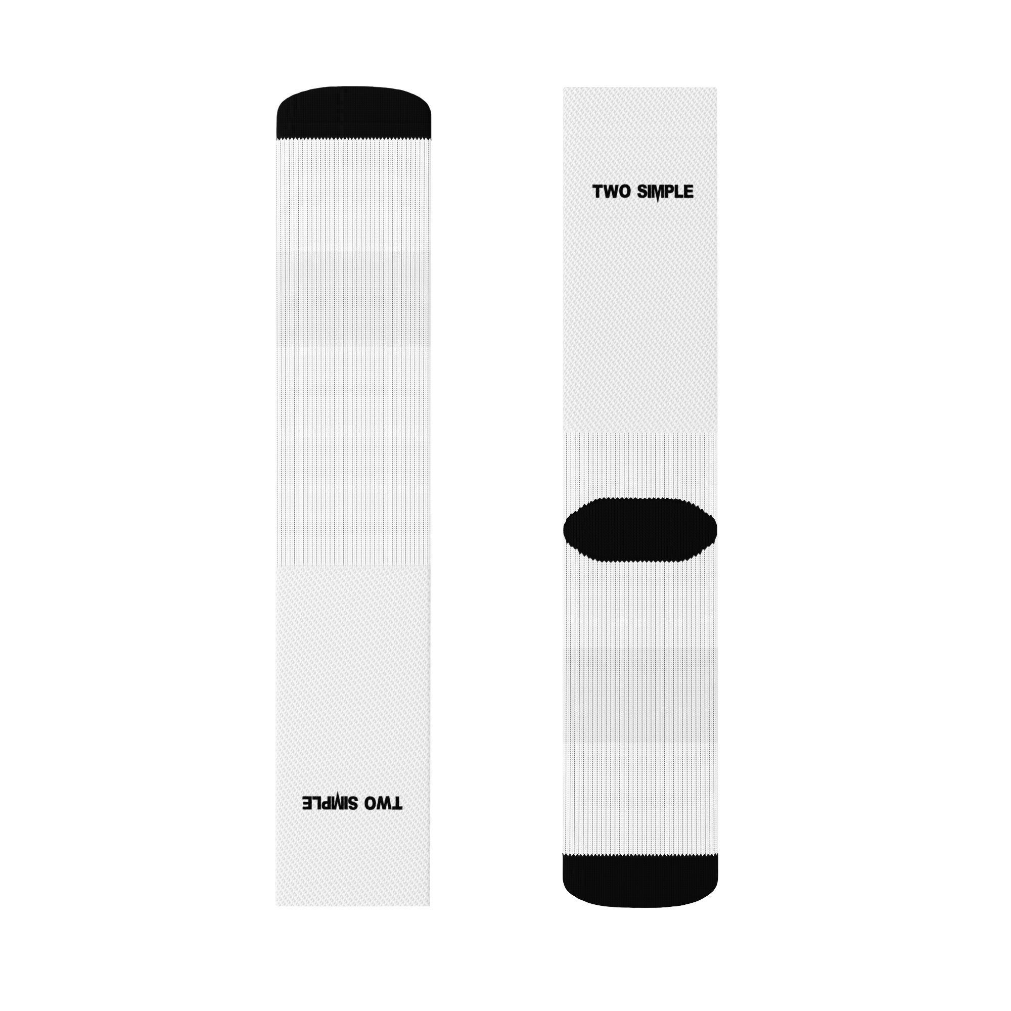 TWO SIMPLE CREW SOCKS image 1