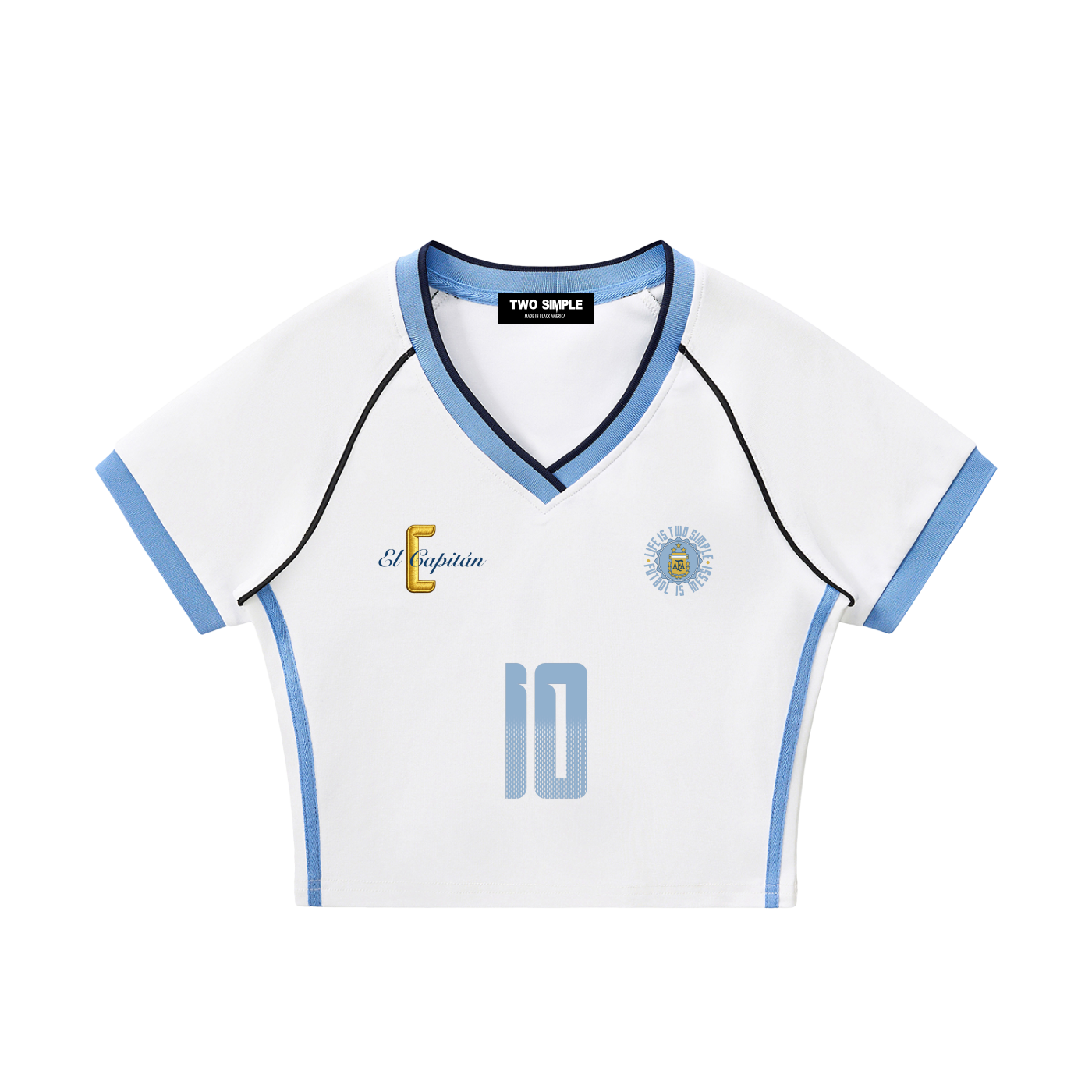 WC 2026 CROPPED JERSEY - WOMENS 'ARG' image 0