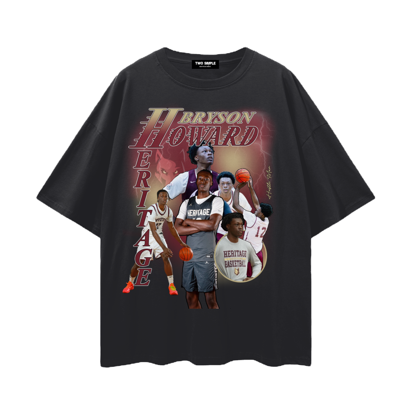 Bryson Howard "Hustle Man" Student TEE image 0
