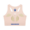 Women’s Cropped Zip Yoga Sports Bra