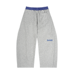 Plaid Waistband Barrel Sweatpants