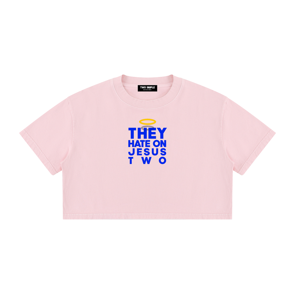 JESUS HATE CROP TEE