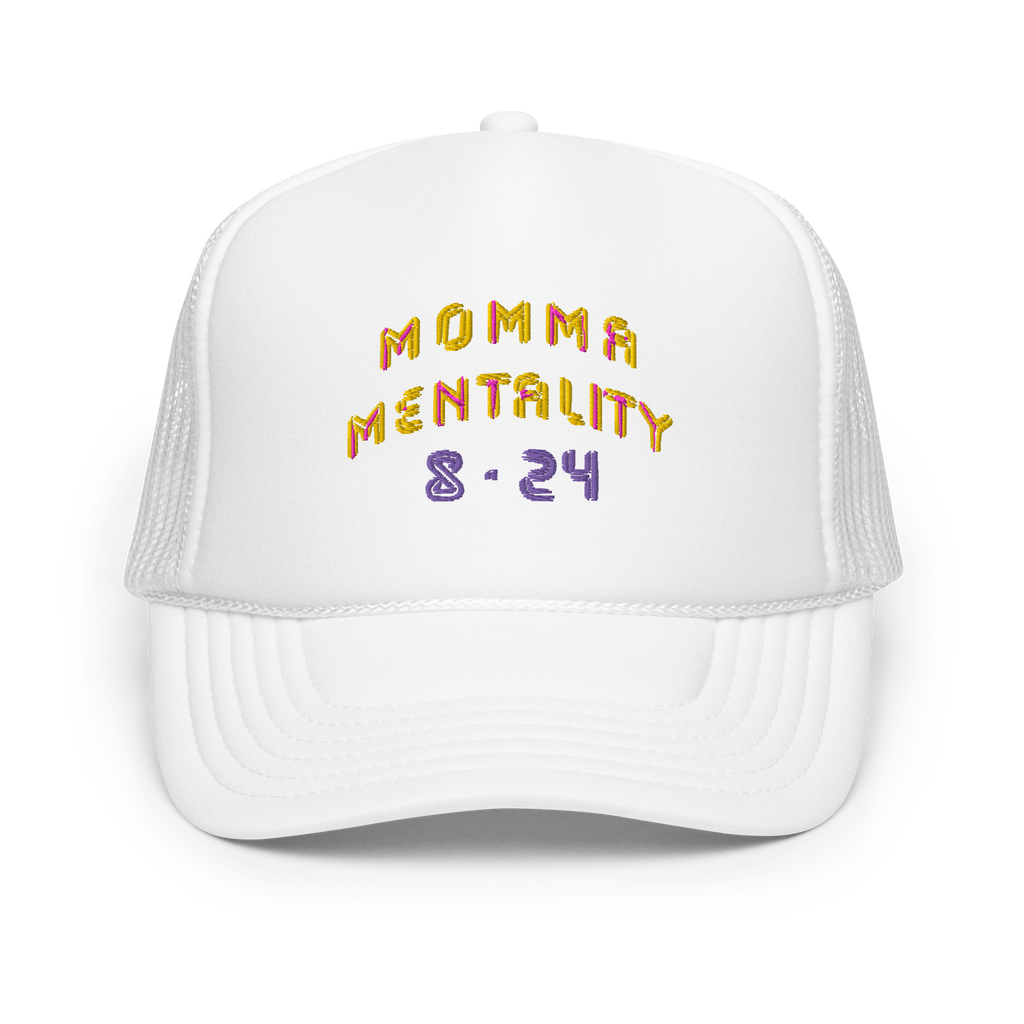 MOMMA MENTALITY TRUCKER HAT image 6