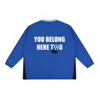 Unisex Color Block Long Sleeve Jersey