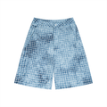 Unisex Vintage Wash Plaid Shorts