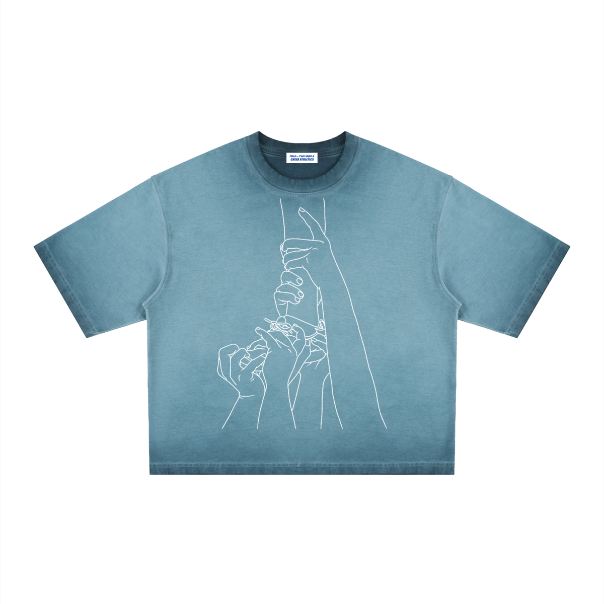 Unisex Reverse Dyed Boxy T-Shirt