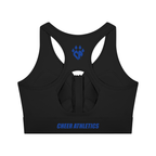 Women’s Cropped Zip Yoga Sports Bra